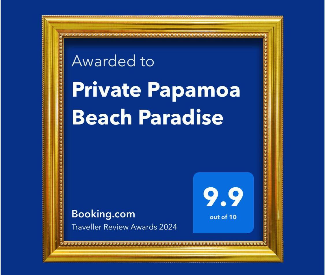 Private Papamoa Beach Paradise Dış mekan fotoğraf